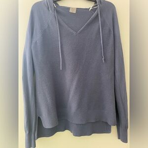 Calia By Carrie Underwood - Women’s XL Effortless Hoodie Blue Pullover Sweater